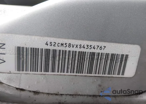 1995 Isuzu Rodeo S/Ls z USA, uszkodzony, nr VIN 4S2CM58VXS4354767